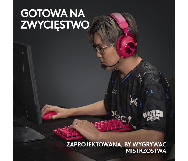 Logitech G PRO X TKL Lightspeed Tactile magenta - 1172774 - zdjęcie 11